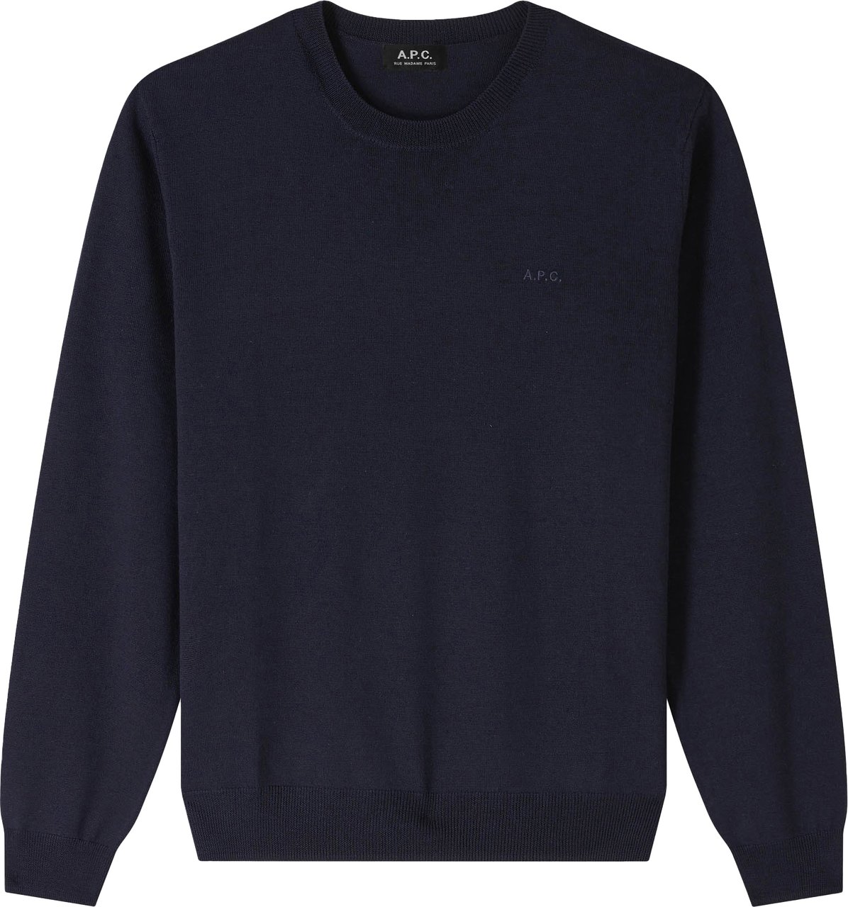 A.P.C. knitwear blue Blauw