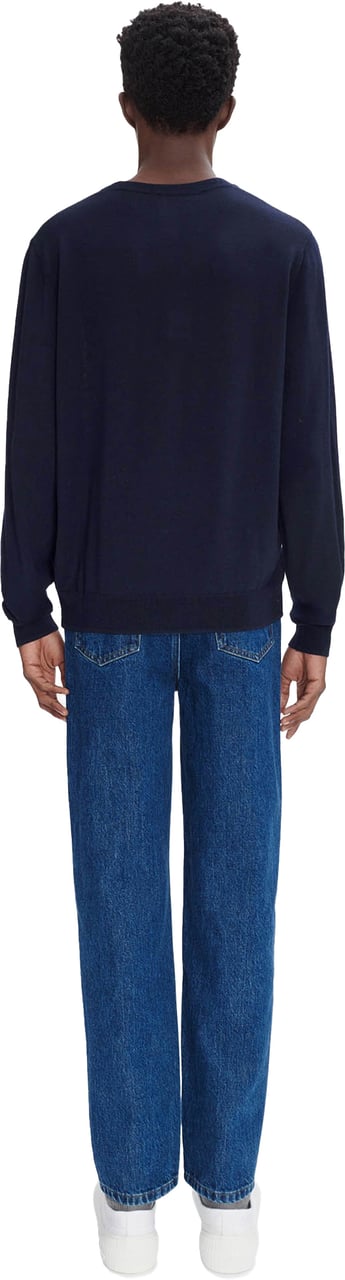 A.P.C. knitwear blue Blauw