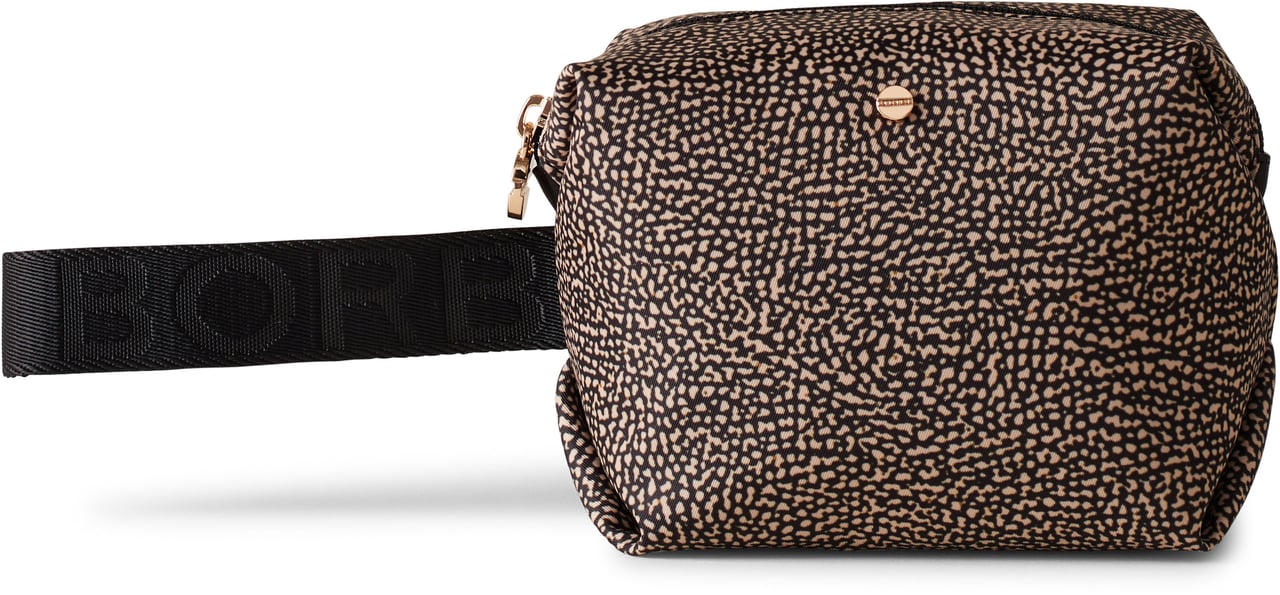 Borbonese CLASSICA VANITY CASE SMALL Zwart