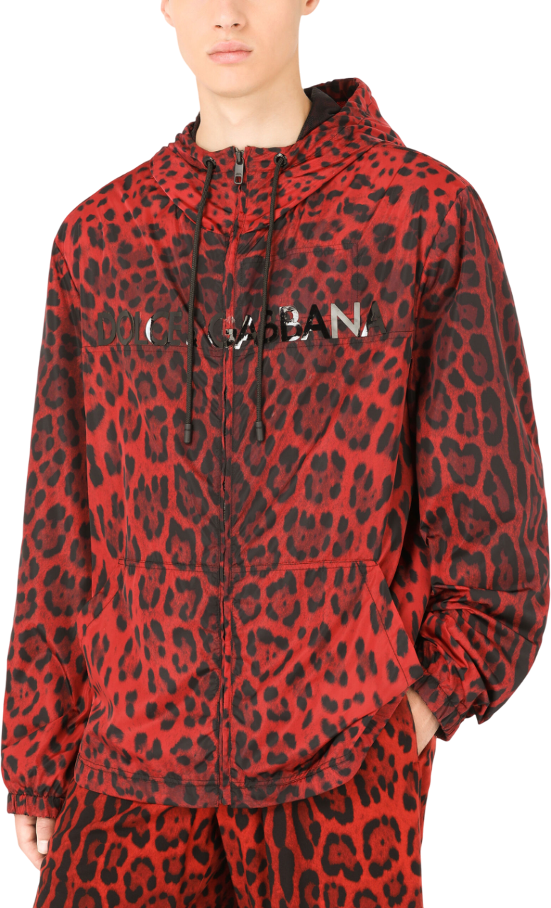 Dolce & Gabbana Dolce & Gabbana Windbreaker Jacket Rood