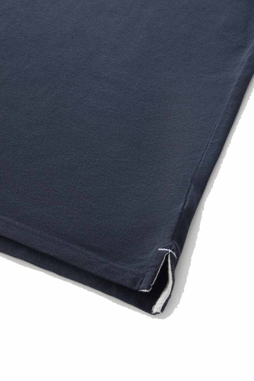 Woolrich Classic American Polo Melton Blue Blauw