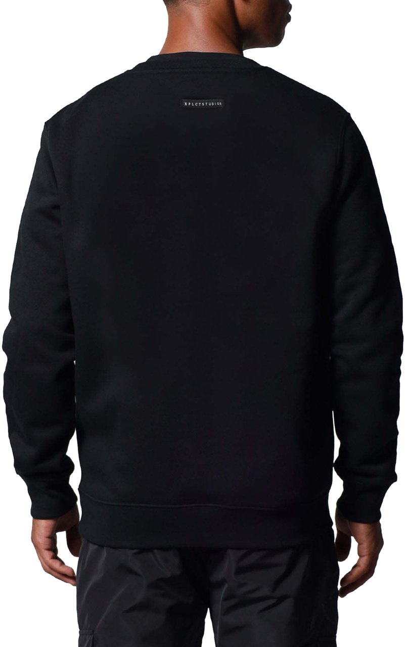 XPLCT Studios Swat Crewneck | Black Zwart