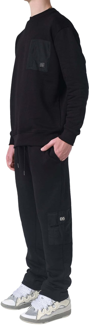 XPLCT Studios Swat Crewneck | Black Zwart