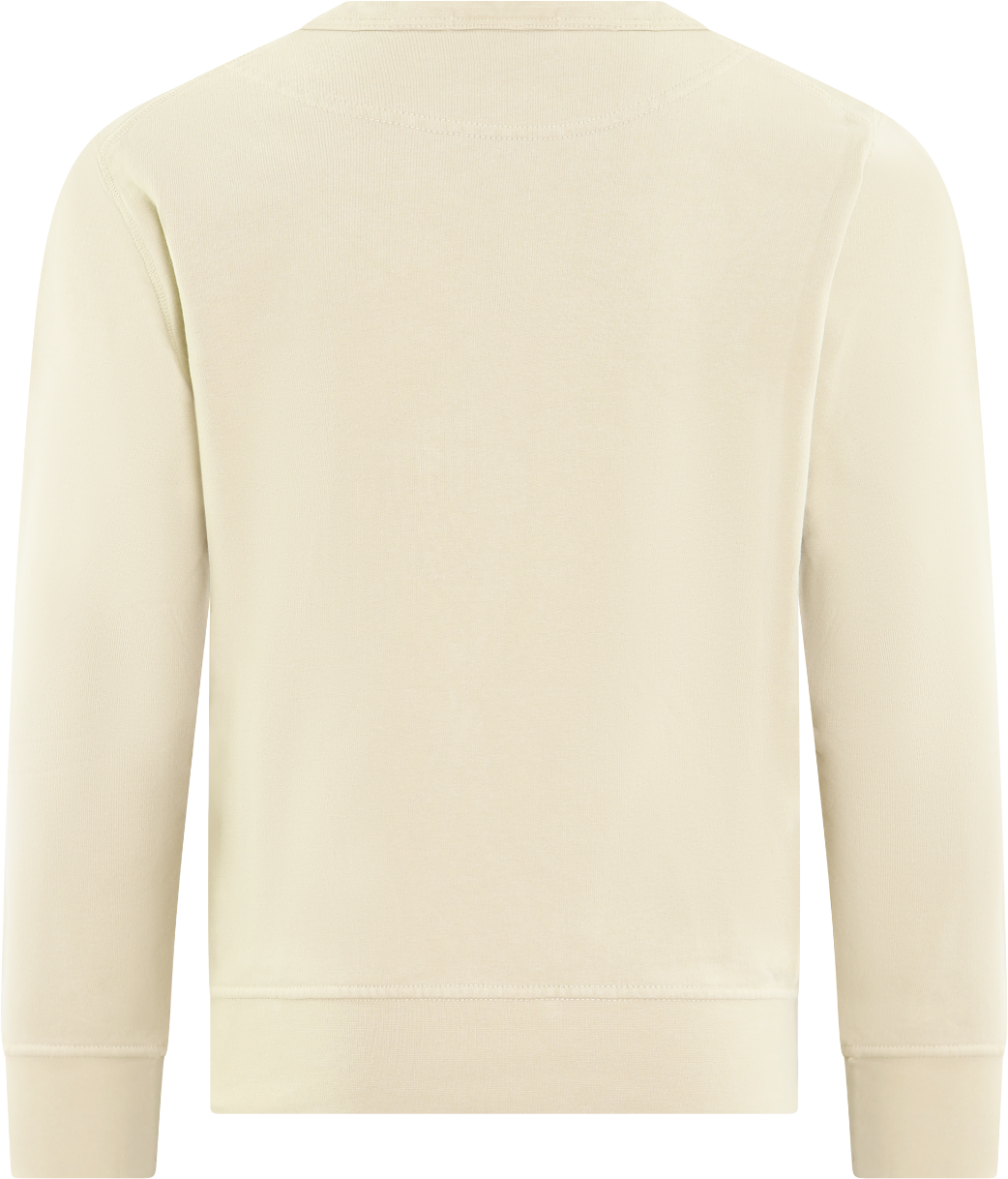 Stone Island Junior Kids Logopatch Crew Neck Beige Beige