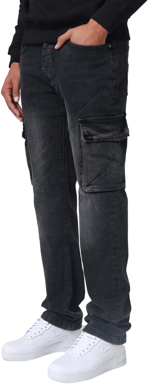 XPLCT Studios Cargo Jeans | Dark grey Grijs
