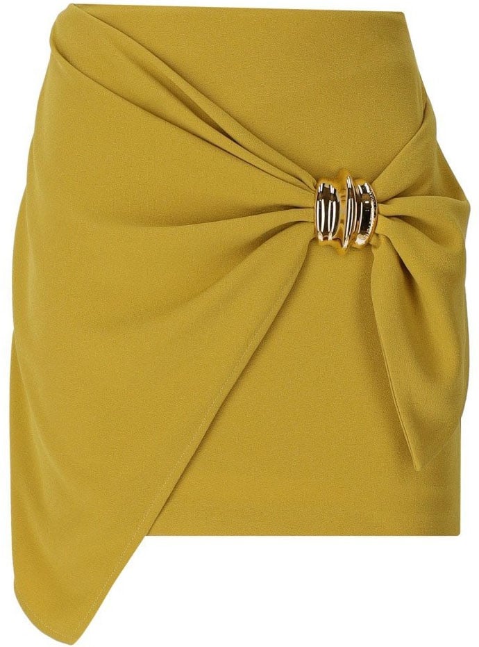 Elisabetta Franchi Skirts Curry Geel