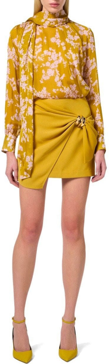 Elisabetta Franchi Skirts Curry Geel