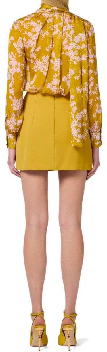 Elisabetta Franchi Skirts Curry Geel