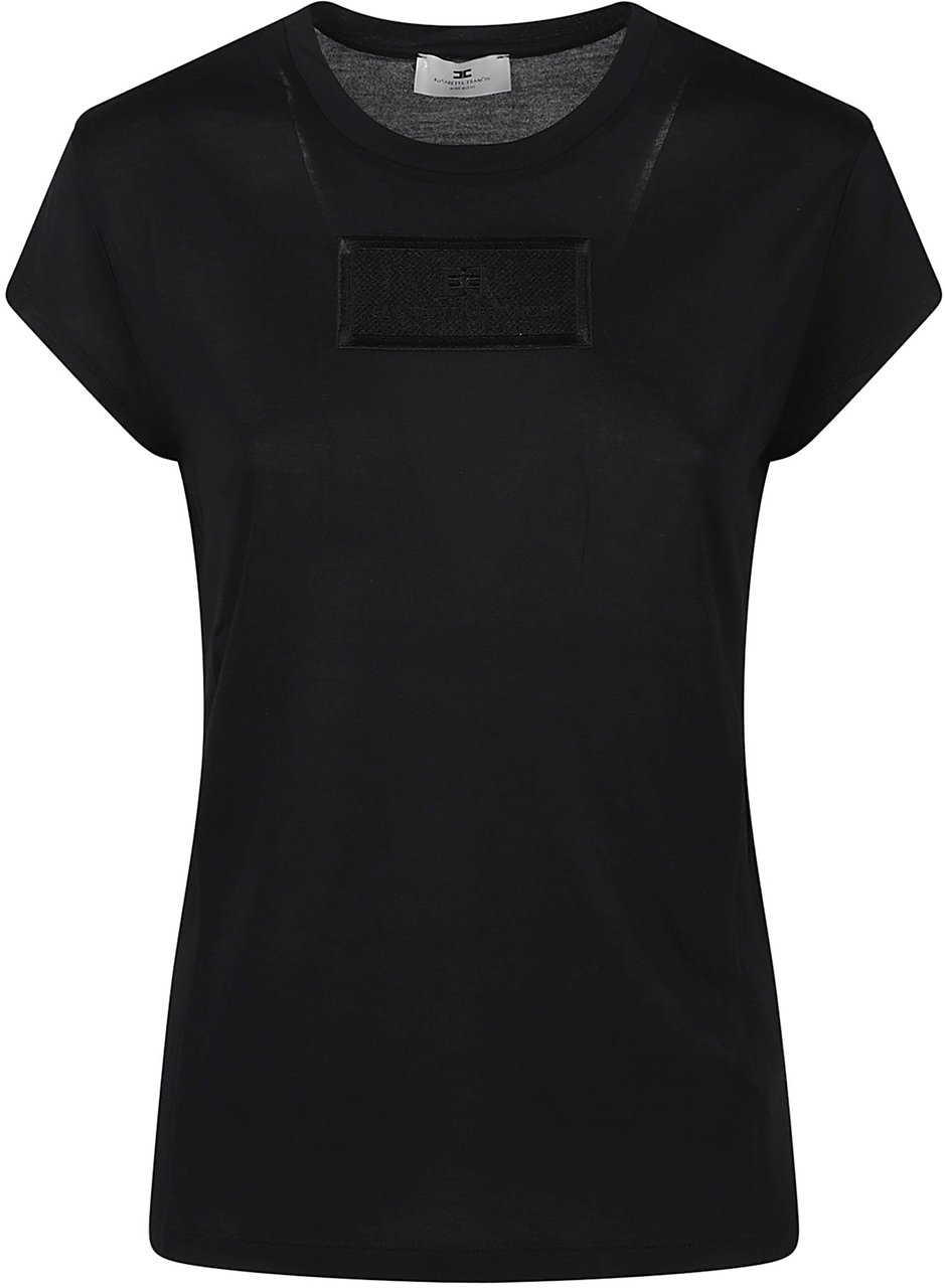Elisabetta Franchi Sweaters Black Zwart