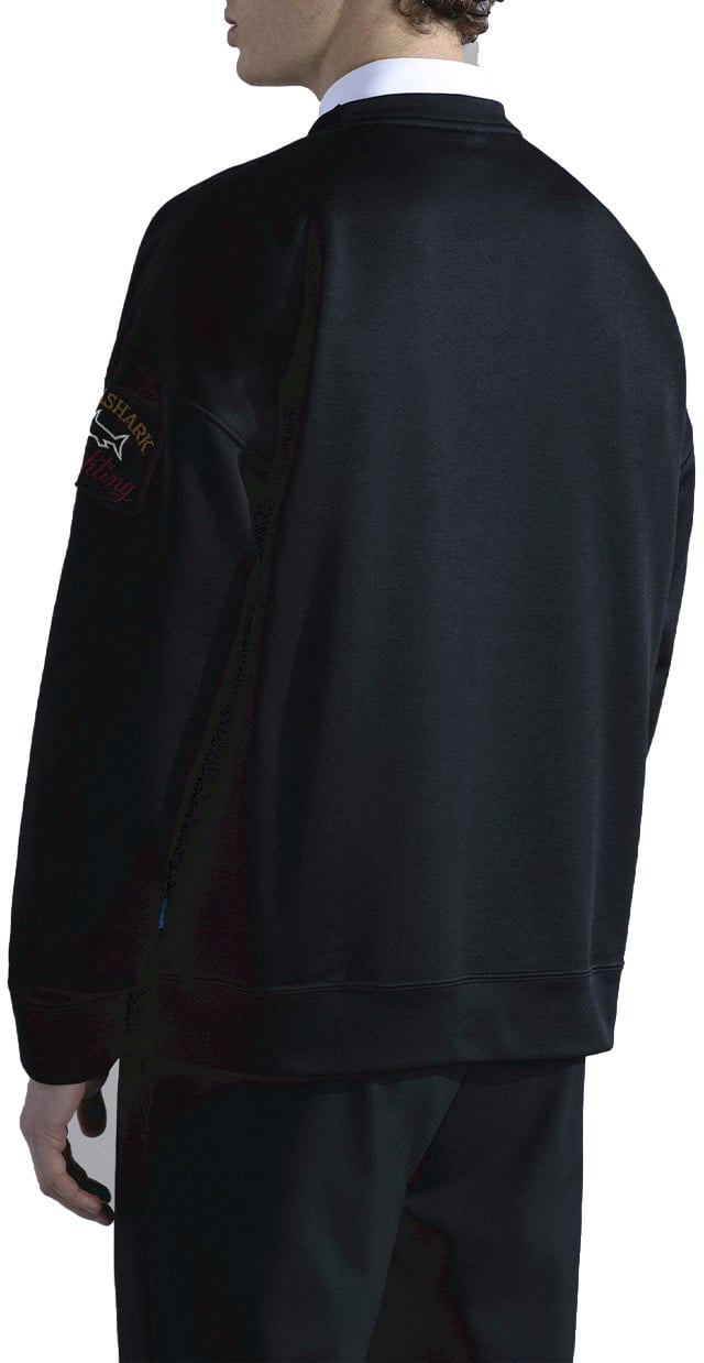 Paul & Shark Sweatshirt Black Zwart