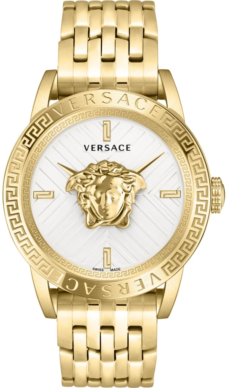 Versace VESN00822 V-Code Restyling herenhorloge 43 mm Wit