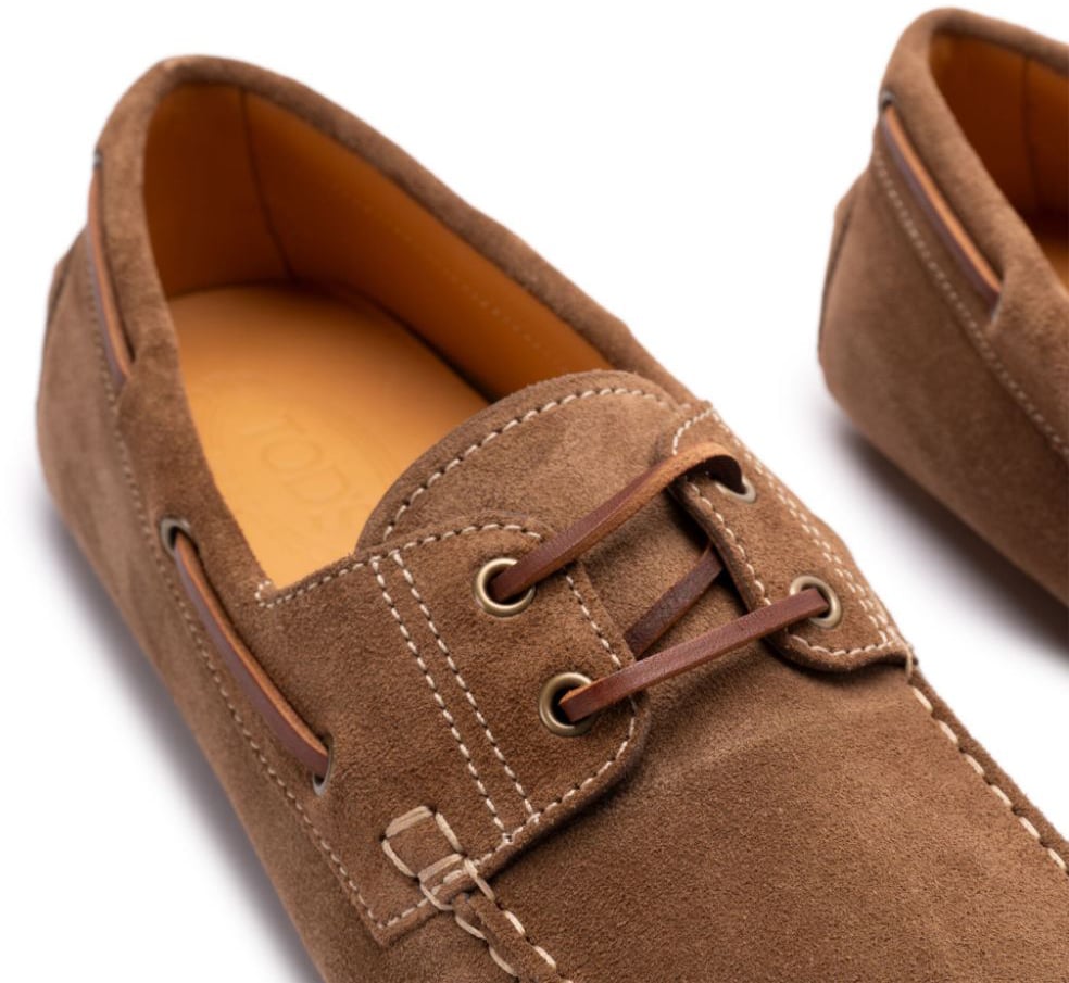 Tod's Flat Shoes Brown Bruin