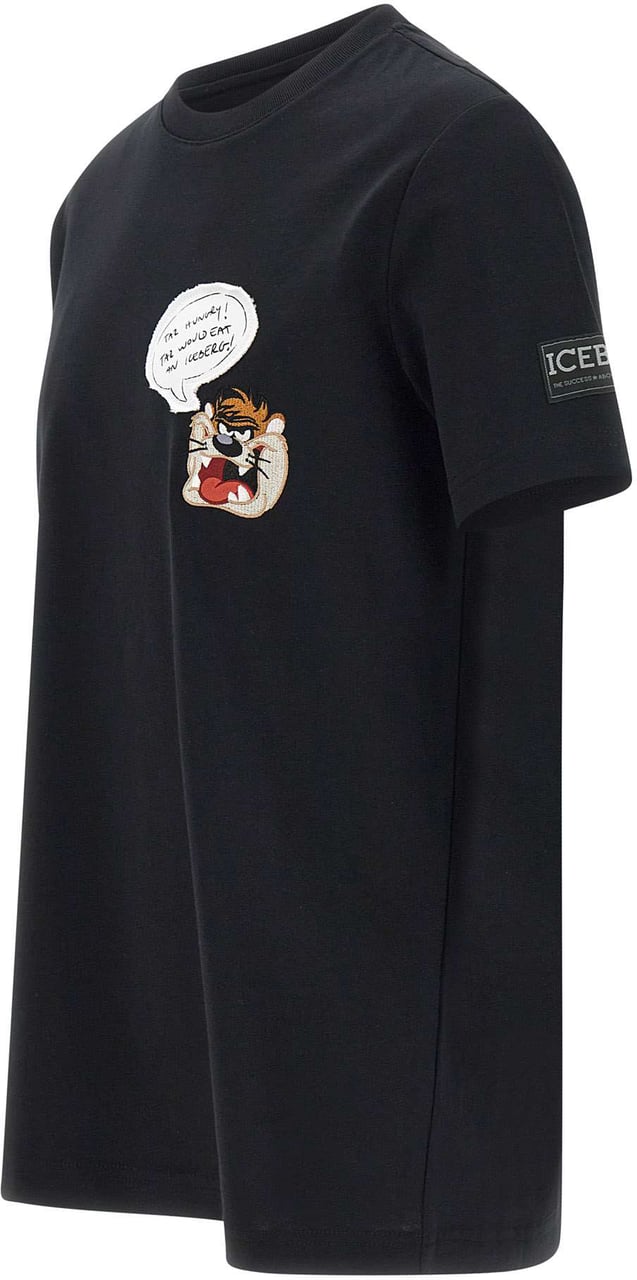 Iceberg T-Shirts And Polos Black Zwart