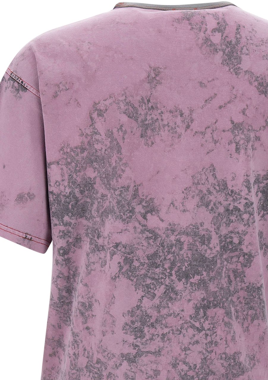 Diesel T-Shirts And Polos Purple Paars