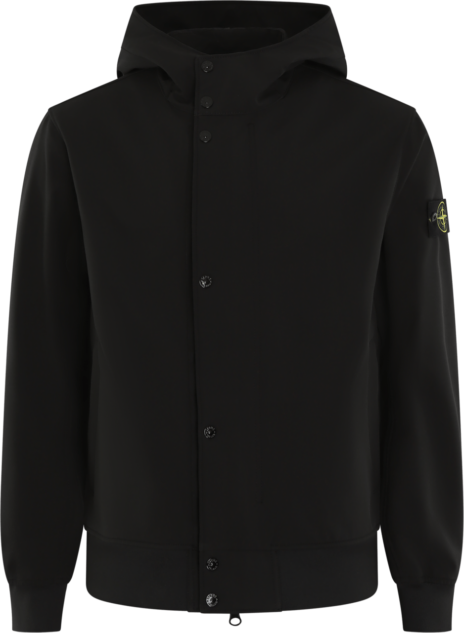 Stone Island Stone Island Coats Black Zwart