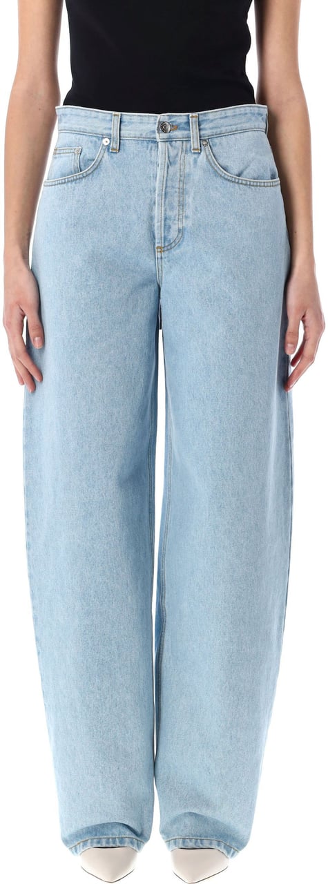 MUGLER BALOON CORSET DENIM Bruin