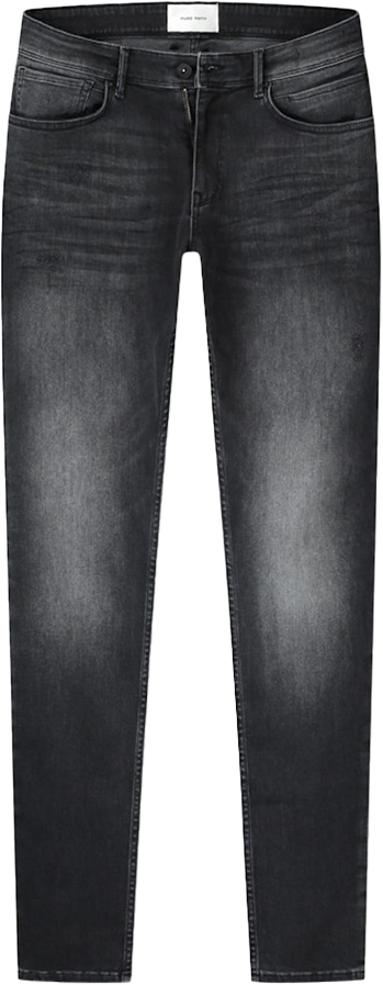 Pure Path Pure Path The Jone Denim Slim Fit Zwart