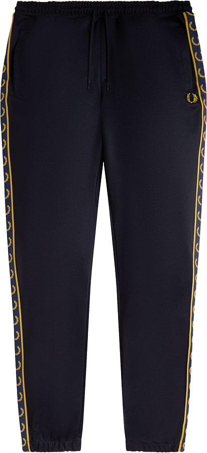 Fred Perry Fred Perry Contrast Tape Track Pant Blauw