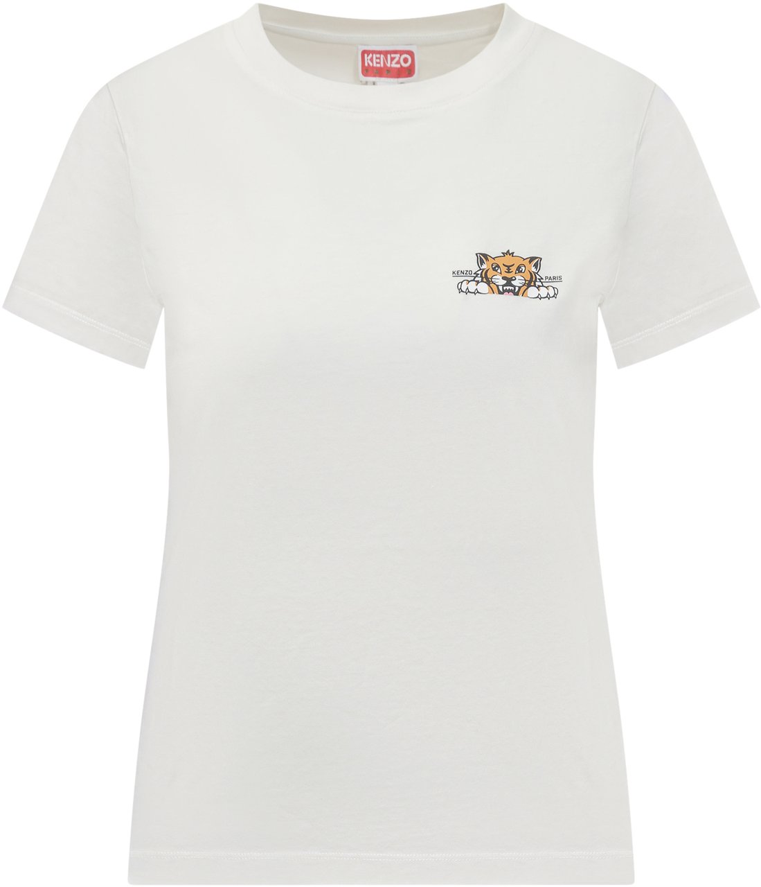 Kenzo T-Shirt Tiger Classic Wit