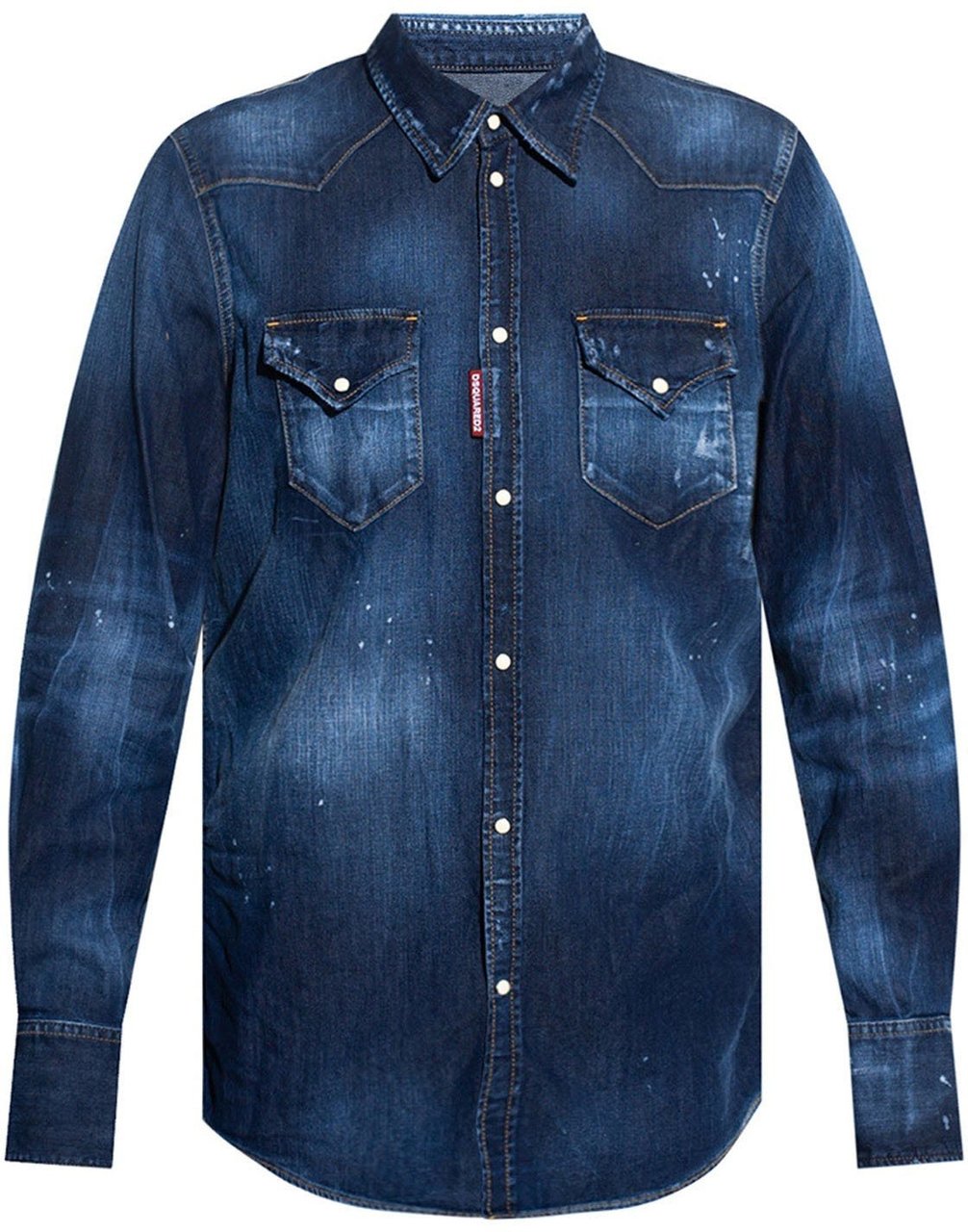 Dsquared2 T-shirts And Polos Blue Blauw