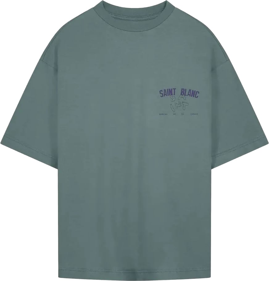 Saint Blanc Domaine T-shirt Basalt Groen