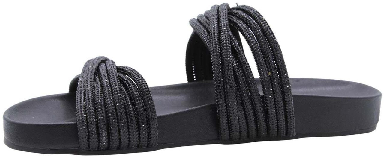 Steve Madden Slipper Black Zwart