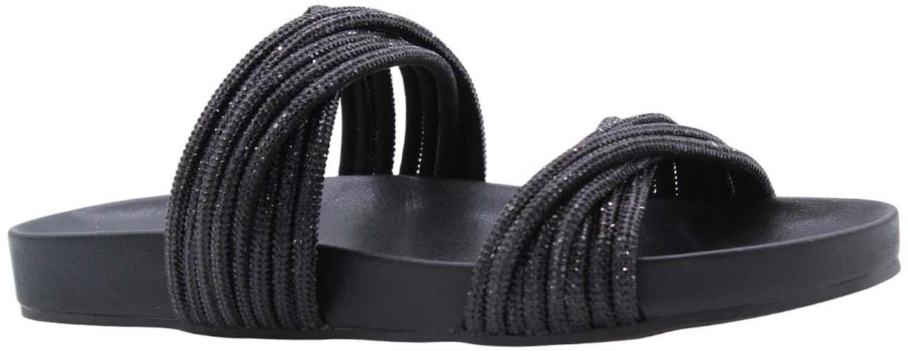 Steve Madden Slipper Black Zwart