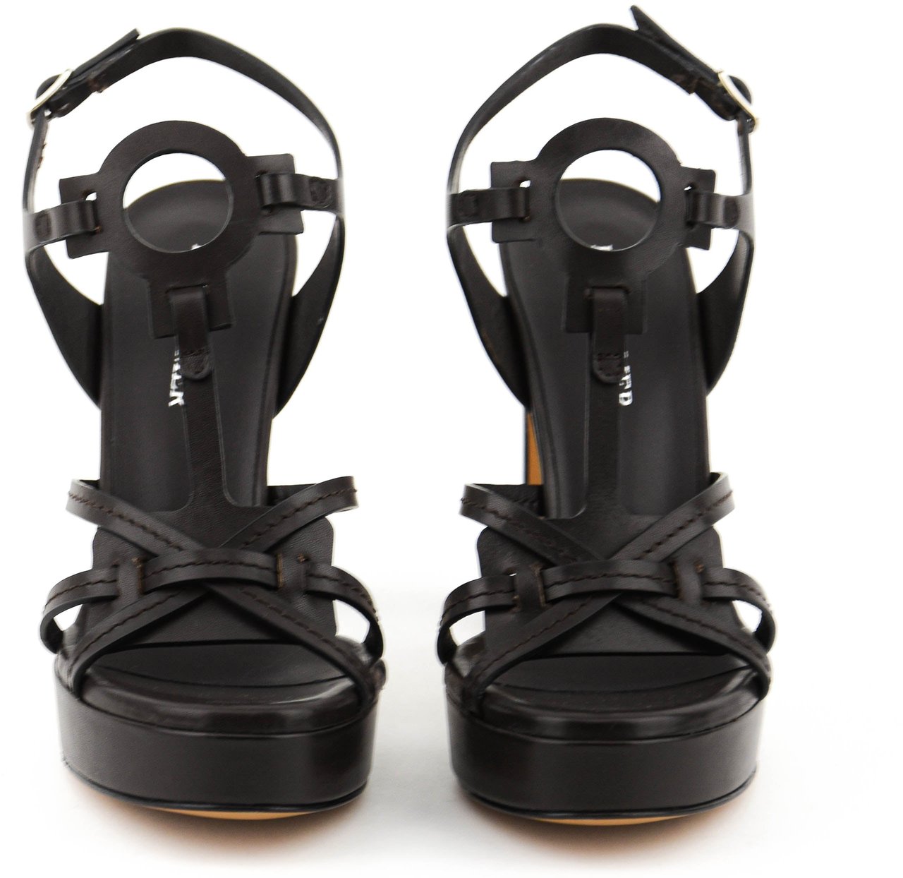 Paul Warmer Paulwarmer Paris Sandal Dark Brown Bruin