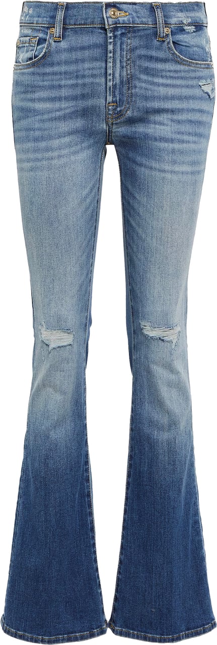 7 For All Mankind jeans mid blue Blauw