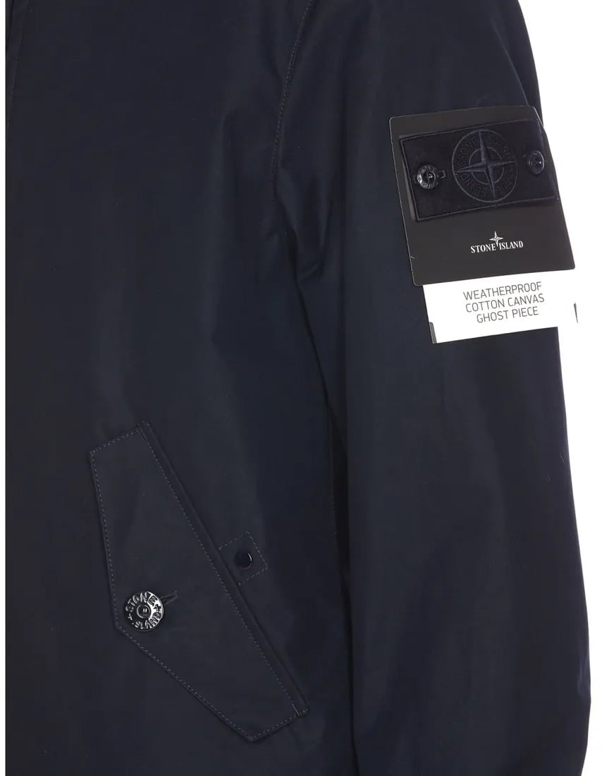 Stone Island bomber dbl ghost Blauw