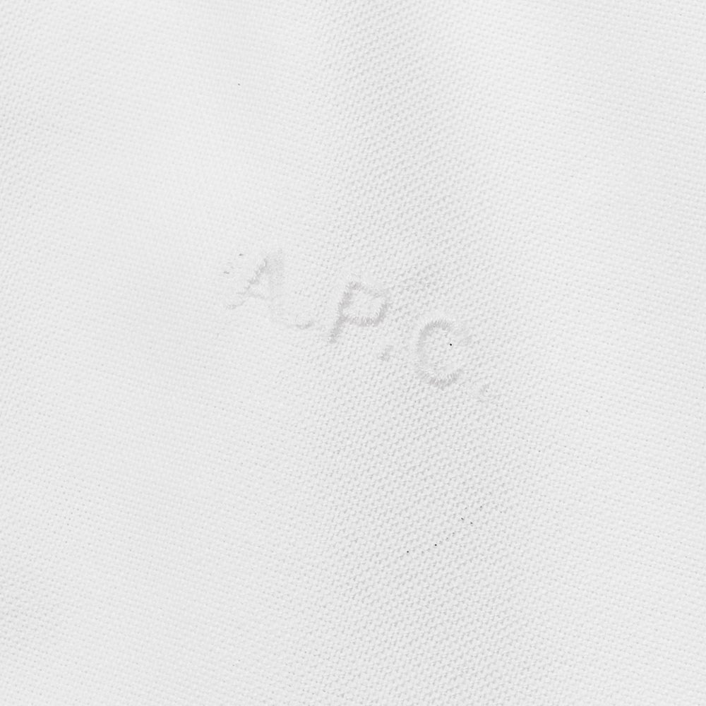 A.P.C. shirt white oxford Wit