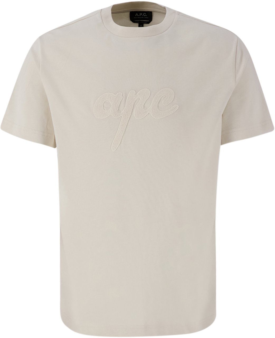 A.P.C. t-shirt beige logo Beige