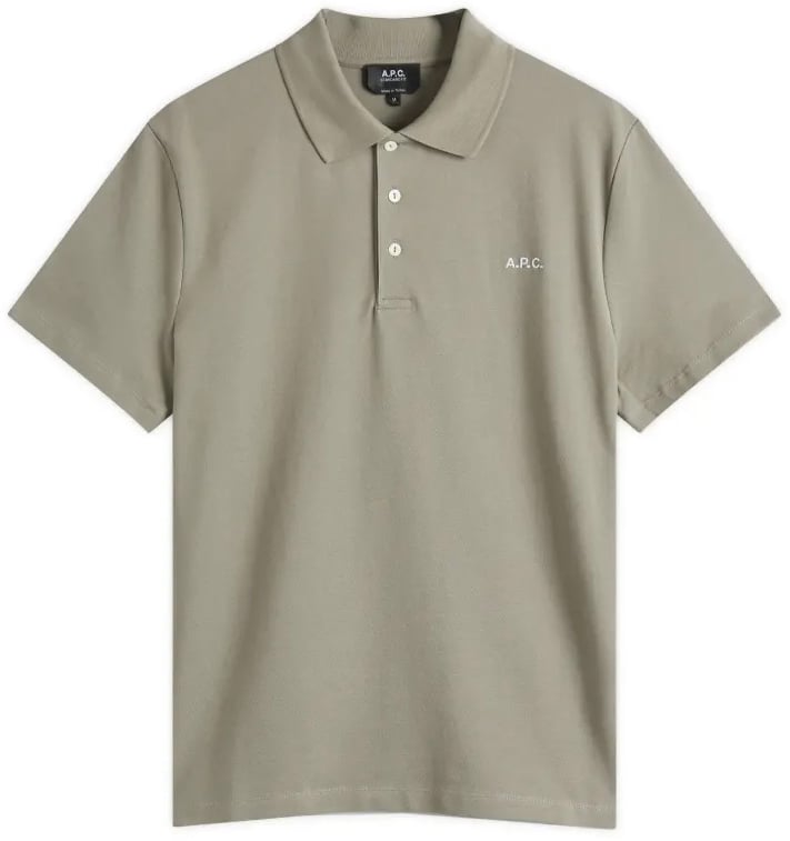 A.P.C. Polo khaki Groen