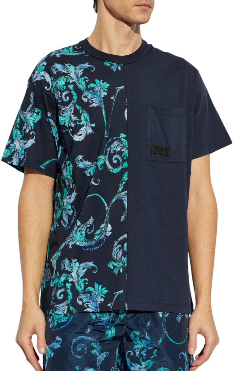 Versace Jeans Couture Heren T-shirt Blauw