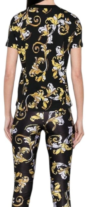 Versace Jeans Couture Dames T-shirt Zwart