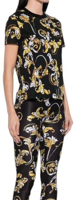 Versace Jeans Couture Dames T-shirt Zwart