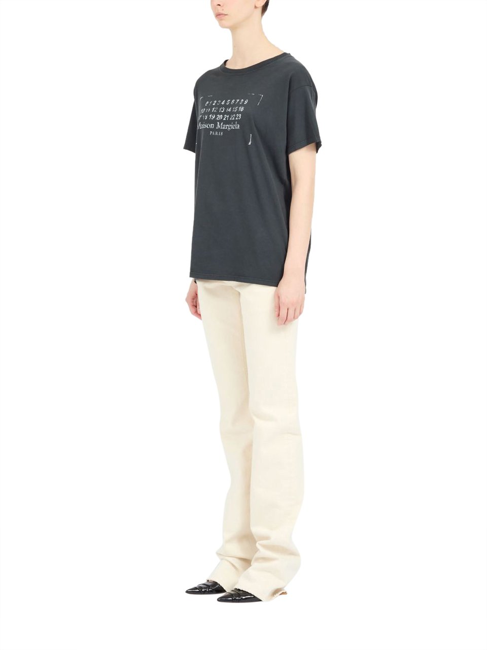 Maison Margiela T-Shirts And Polos Black Zwart