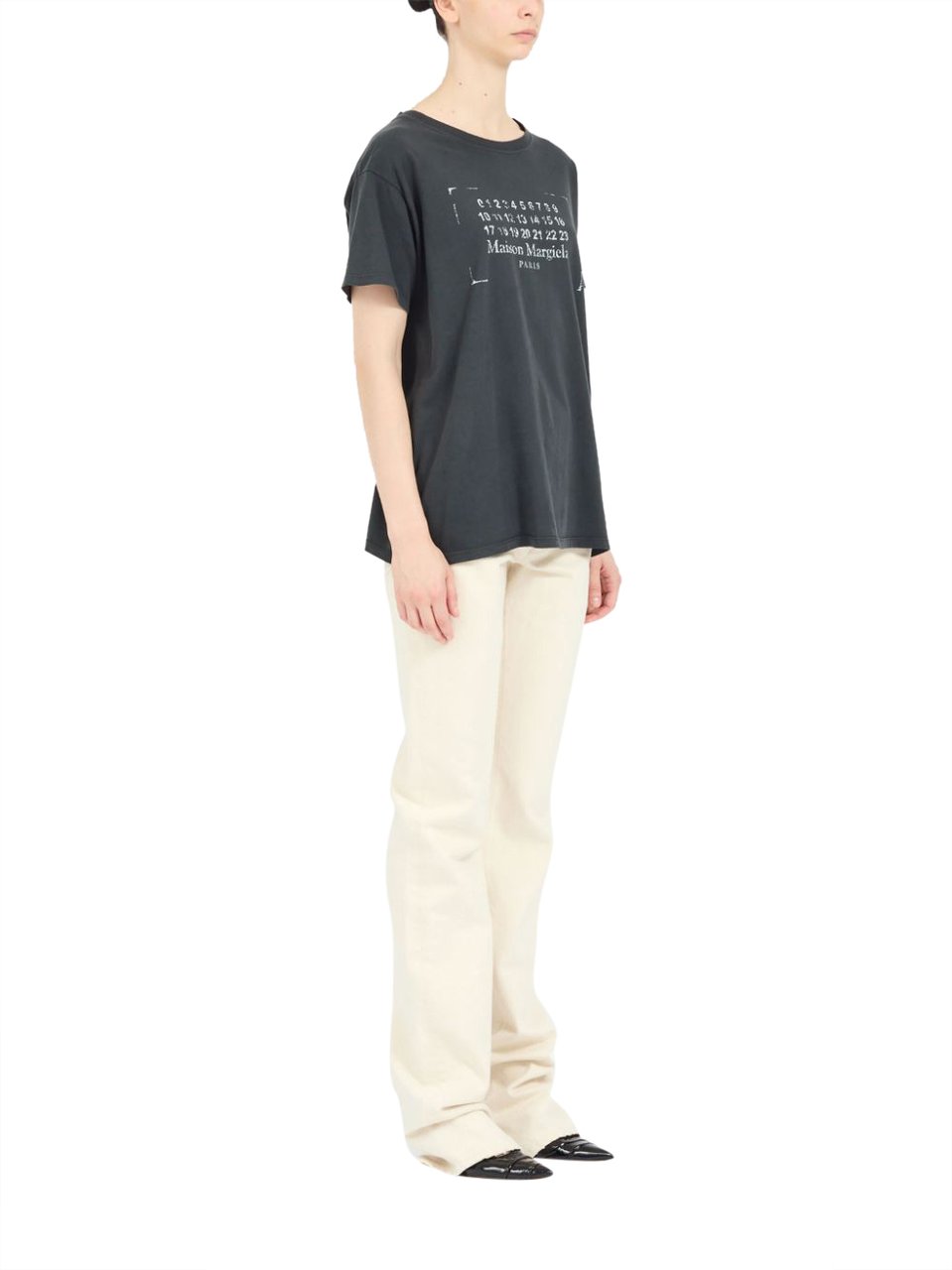 Maison Margiela T-Shirts And Polos Black Zwart