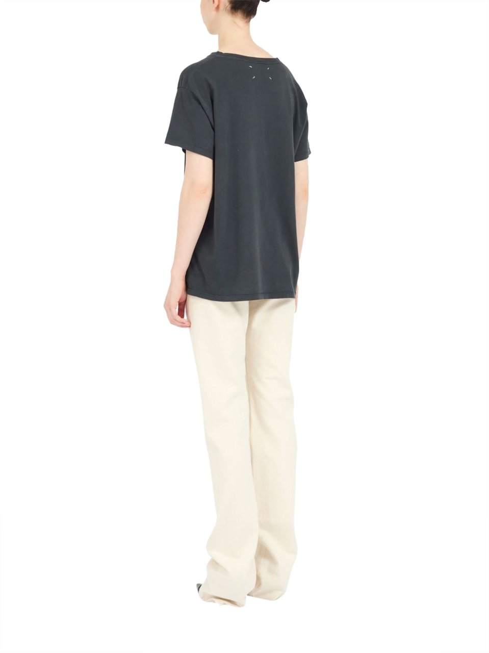 Maison Margiela T-Shirts And Polos Black Zwart
