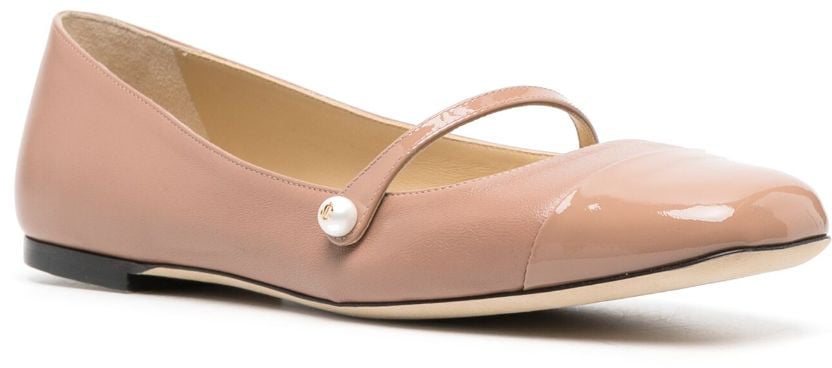 Jimmy Choo Flat Shoes Powder Roze
