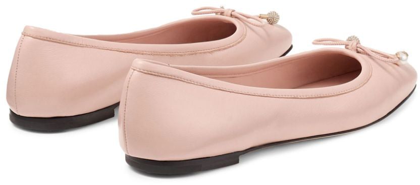 Jimmy Choo Flat Shoes Powder Roze