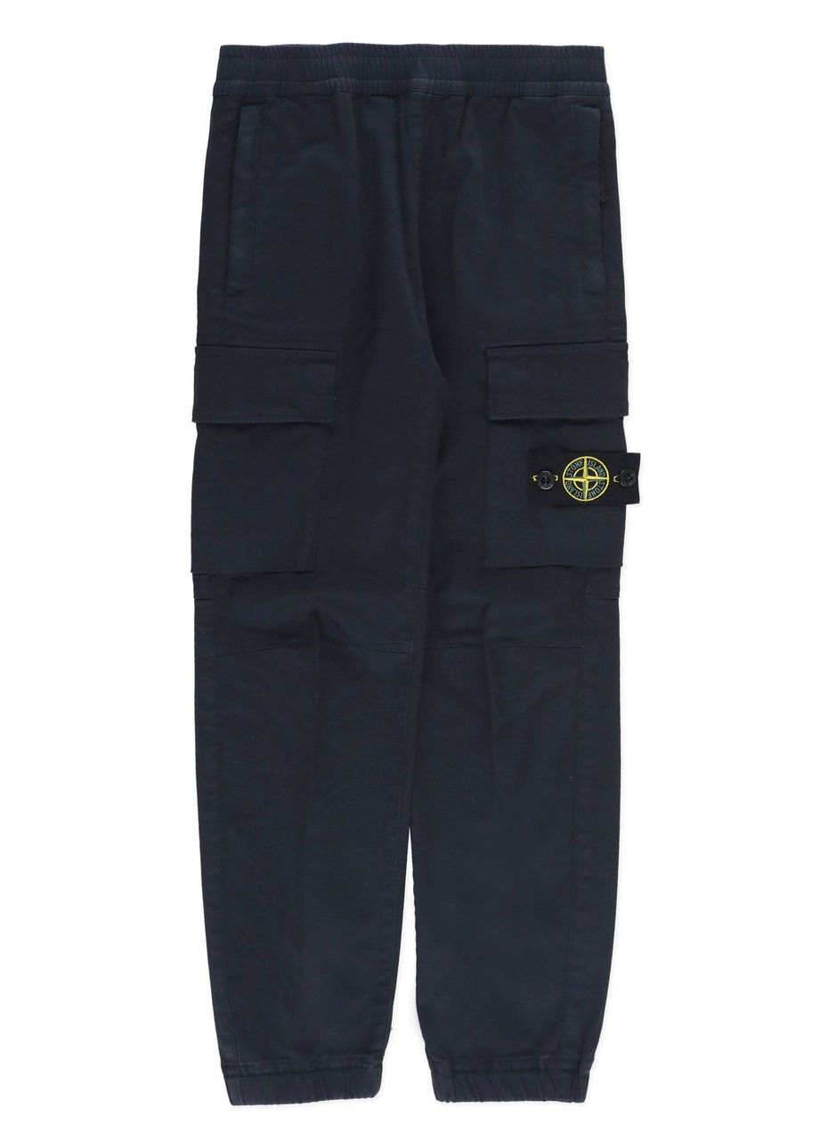 Stone Island Trousers Blue Blauw