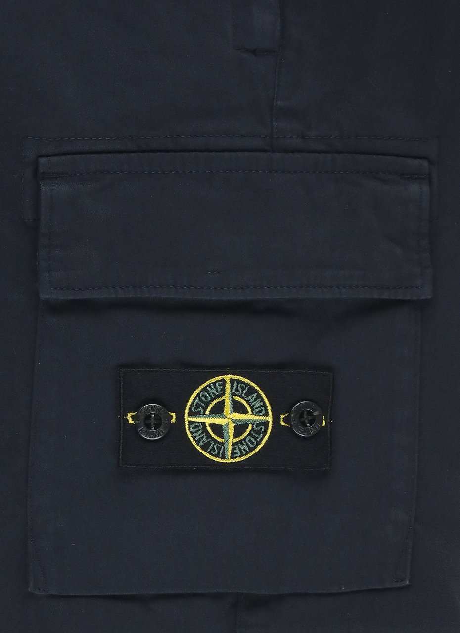 Stone Island Trousers Blue Blauw
