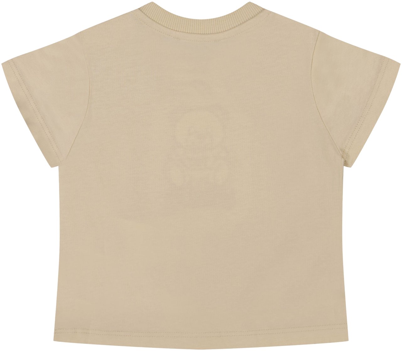 Moschino Moschino Baby Meisjes T-Shirt In Beige Beige