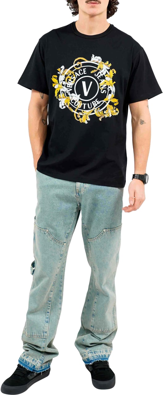 Versace Jeans Couture T-Shirt Zwart