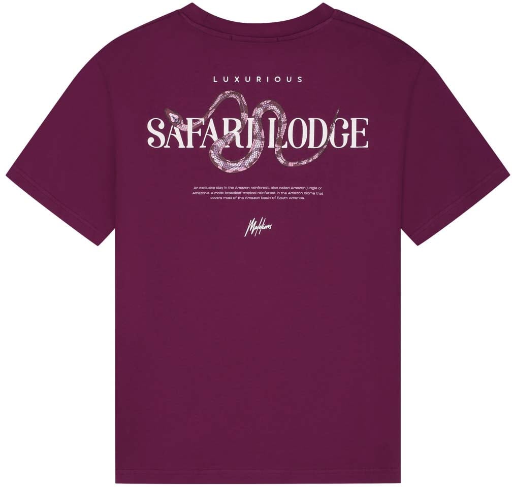 Malelions Malelions Women Lodge T-Shirt Paars