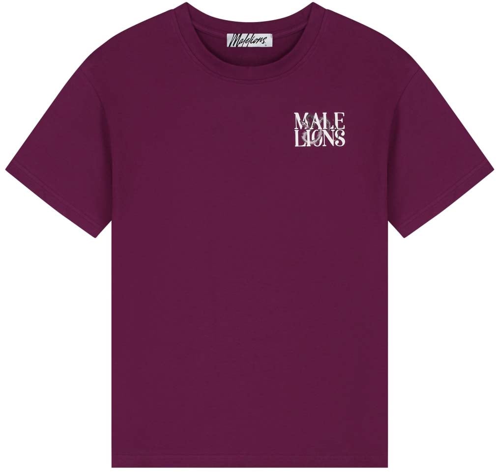 Malelions Malelions Women Lodge T-Shirt Paars
