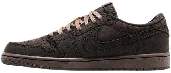 Nike Air Jordan 1 Retro Low OG SP Travis Scott Velvet Brown Zwart
