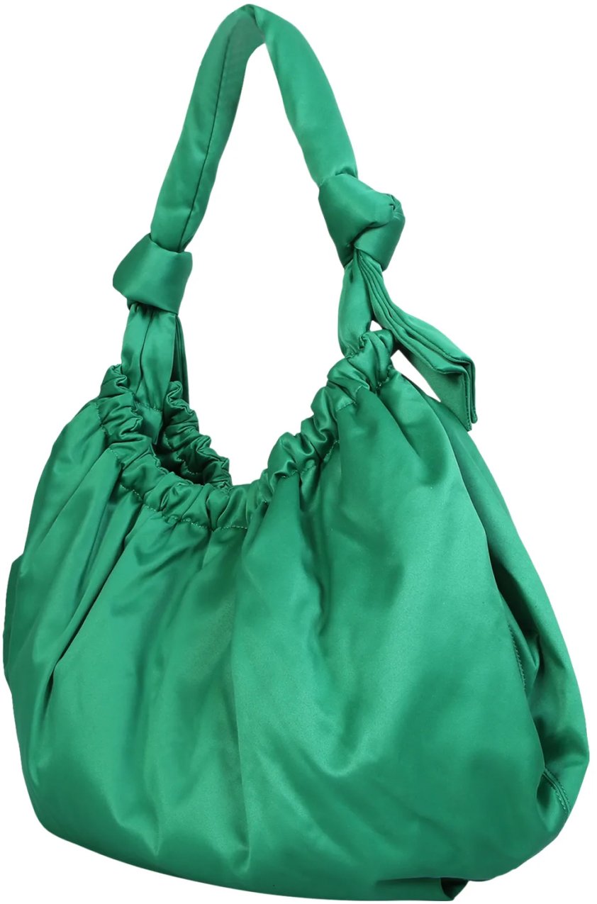 Ganni Passepartout Large Hobo Shoulder Bag Groen