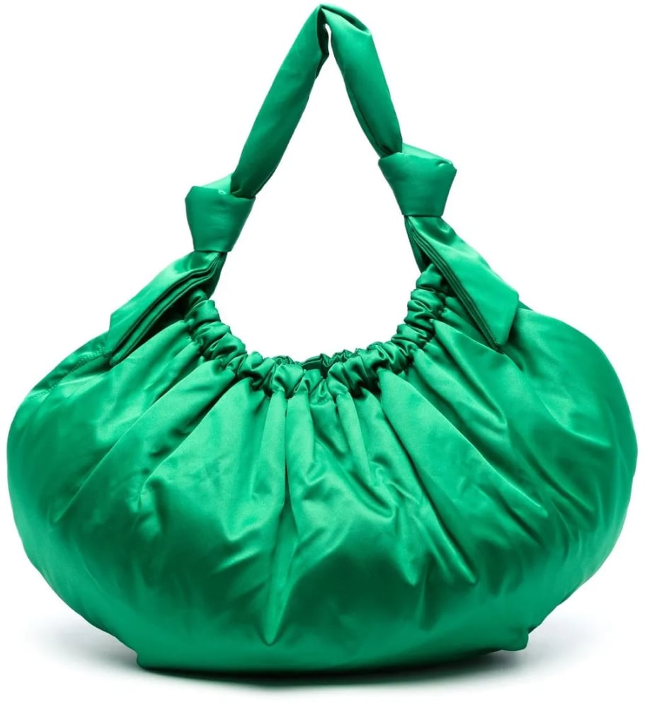 Ganni Passepartout Large Hobo Shoulder Bag Groen